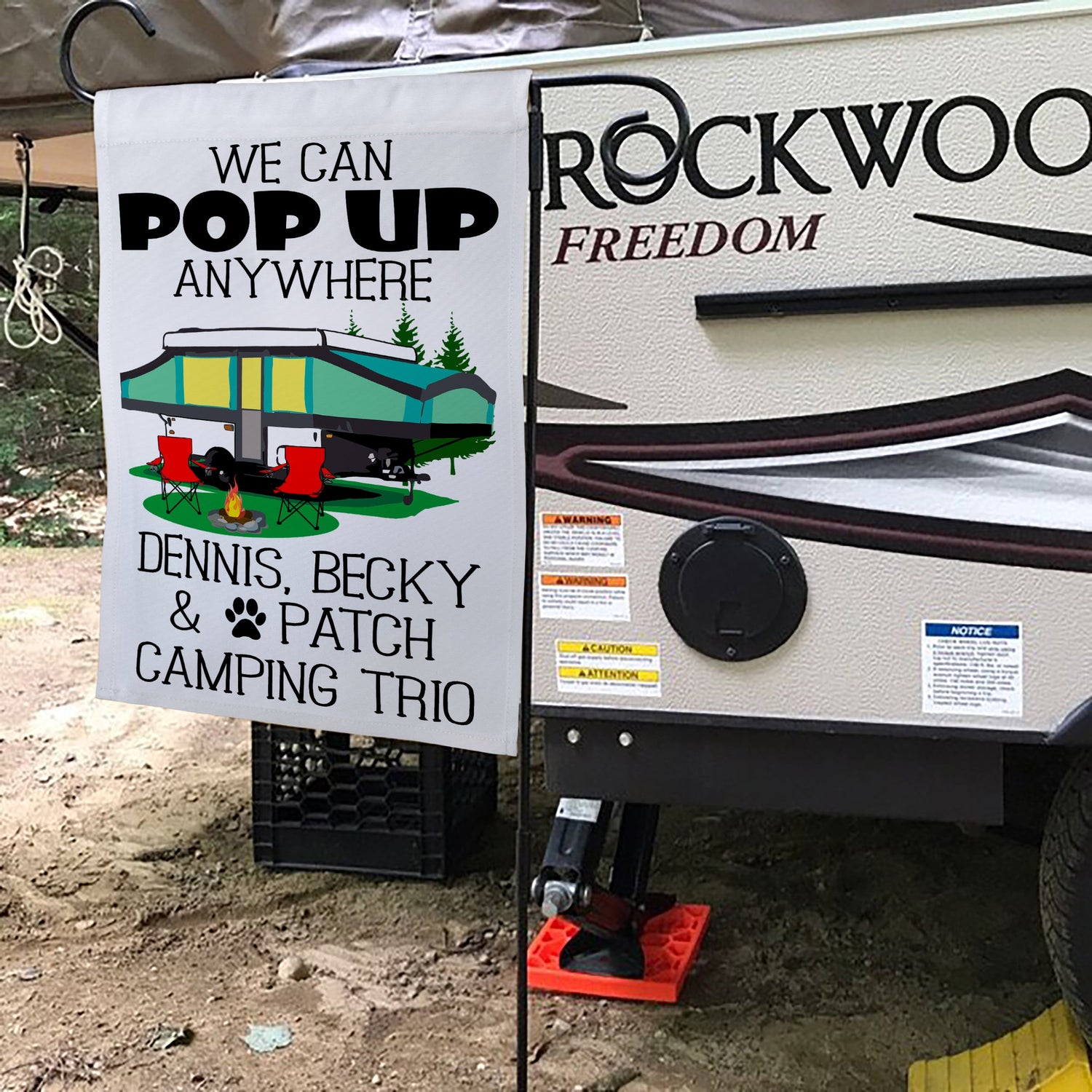 Pop-up and Tent Flags