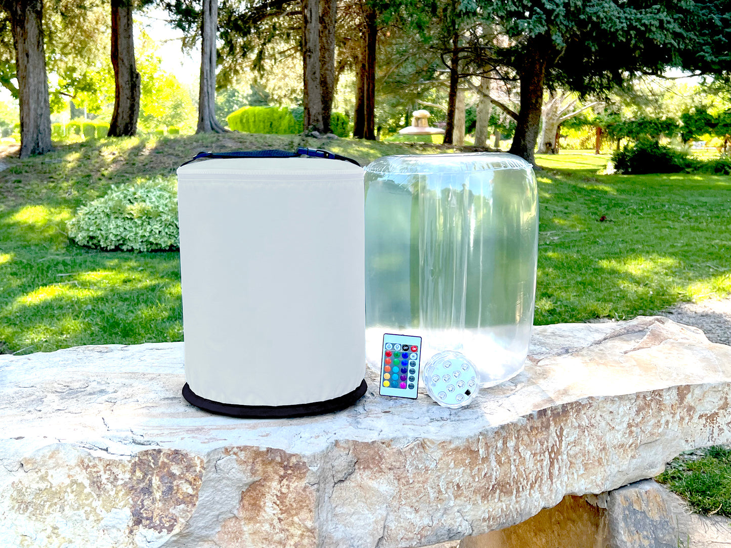 Seeing The USA One Campsite at a Time, Patriotic Pop-Up Tent Trailer