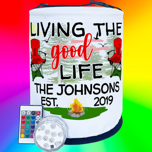 Living the Good Life Personalized Color Changing LED Party Lantern