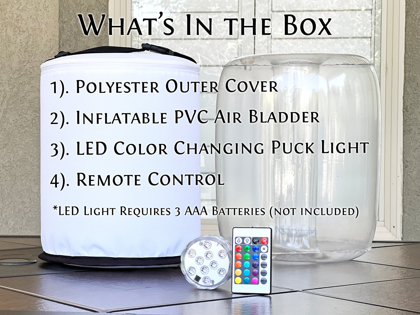 Happy Campers Patriotic Color Changing Lantern Pop-Up Tent Trailer