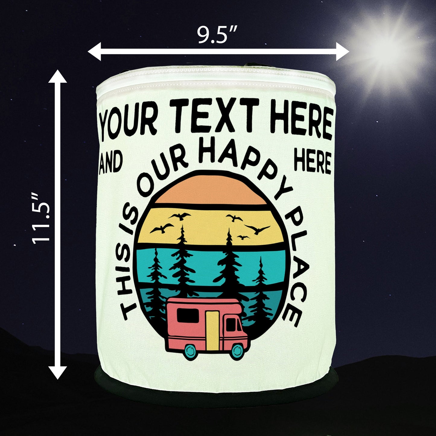 This is Our Happy Place, Class C Motorhome LED Lantern