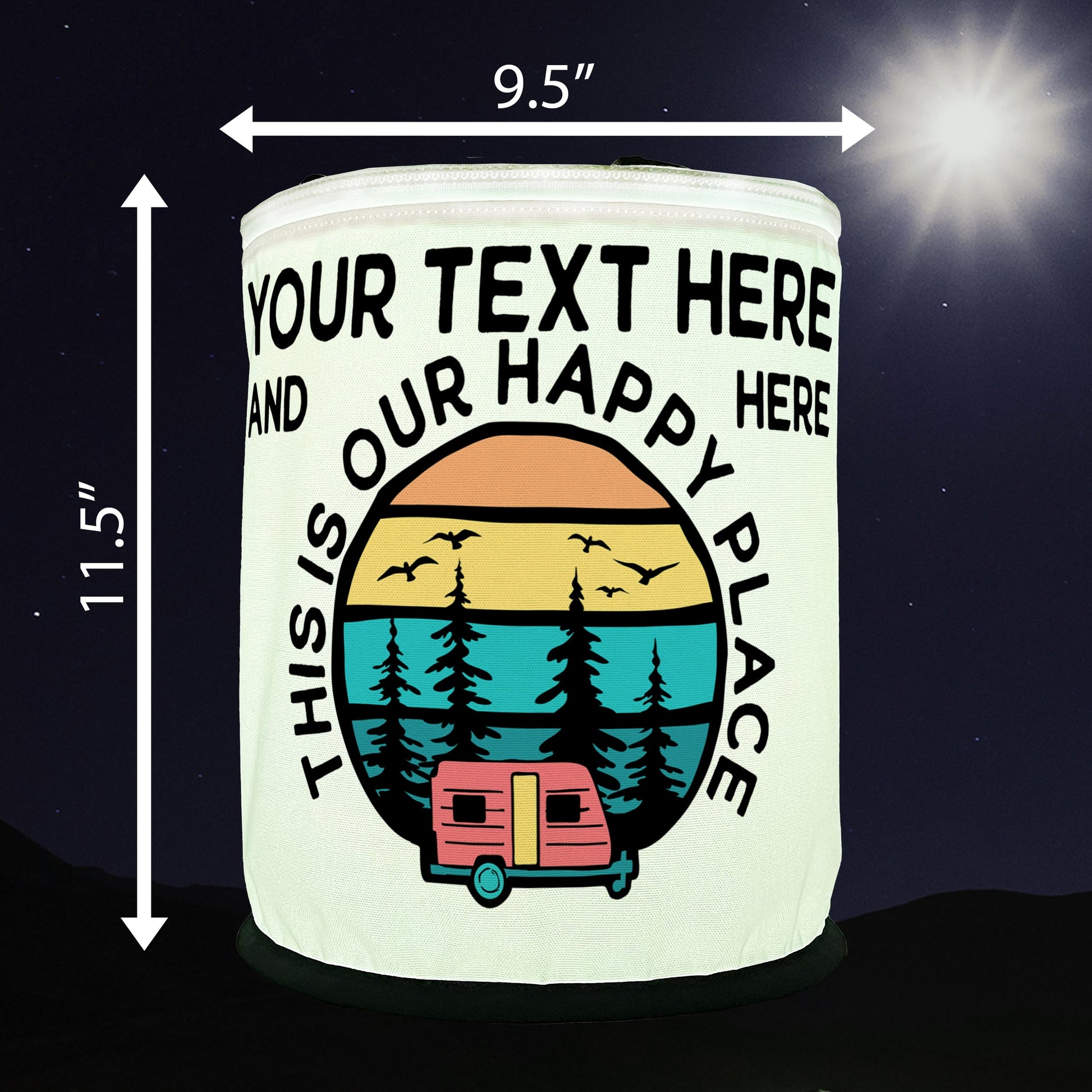 This is Our Happy Place, Travel Trailer LED Lantern