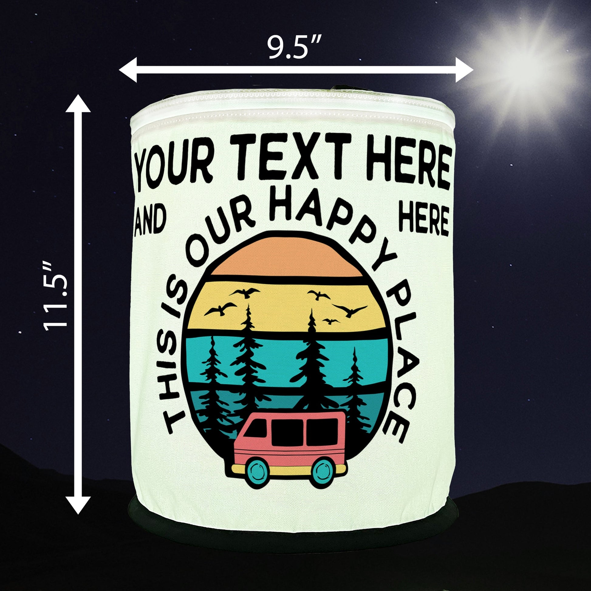 This is Our Happy Place, Class B Motorhome LED Lantern