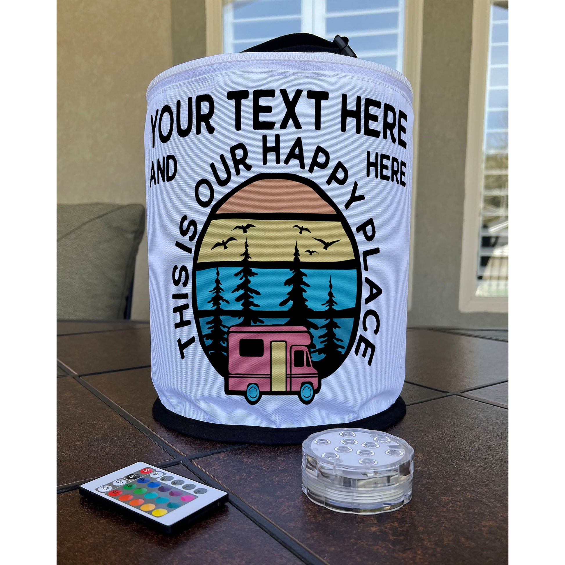 This is Our Happy Place, Class C Motorhome LED Lantern