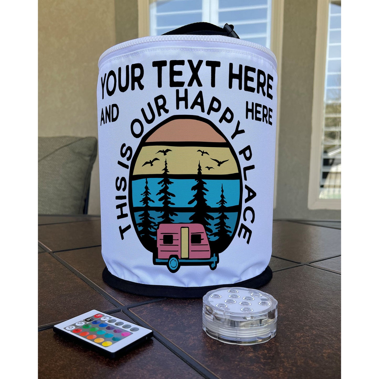 This is Our Happy Place, Travel Trailer LED Lantern