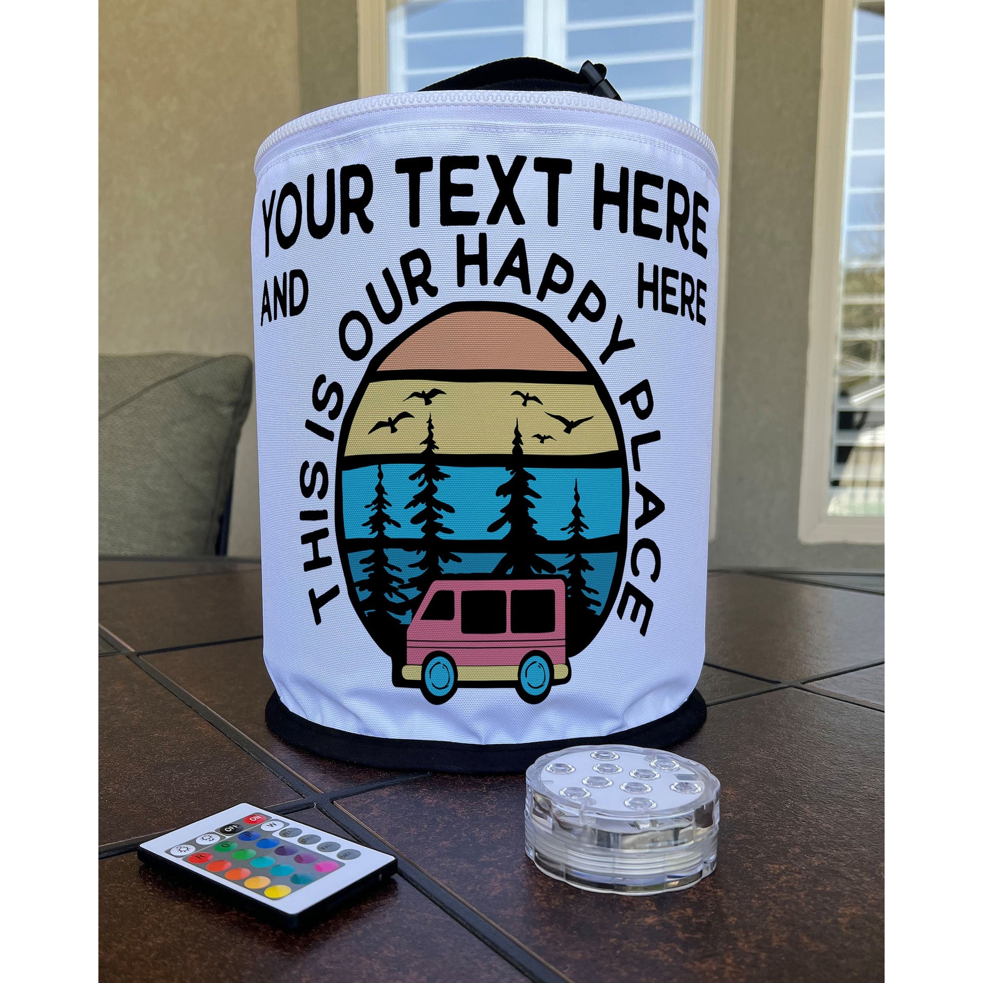 This is Our Happy Place, Class B Motorhome LED Lantern