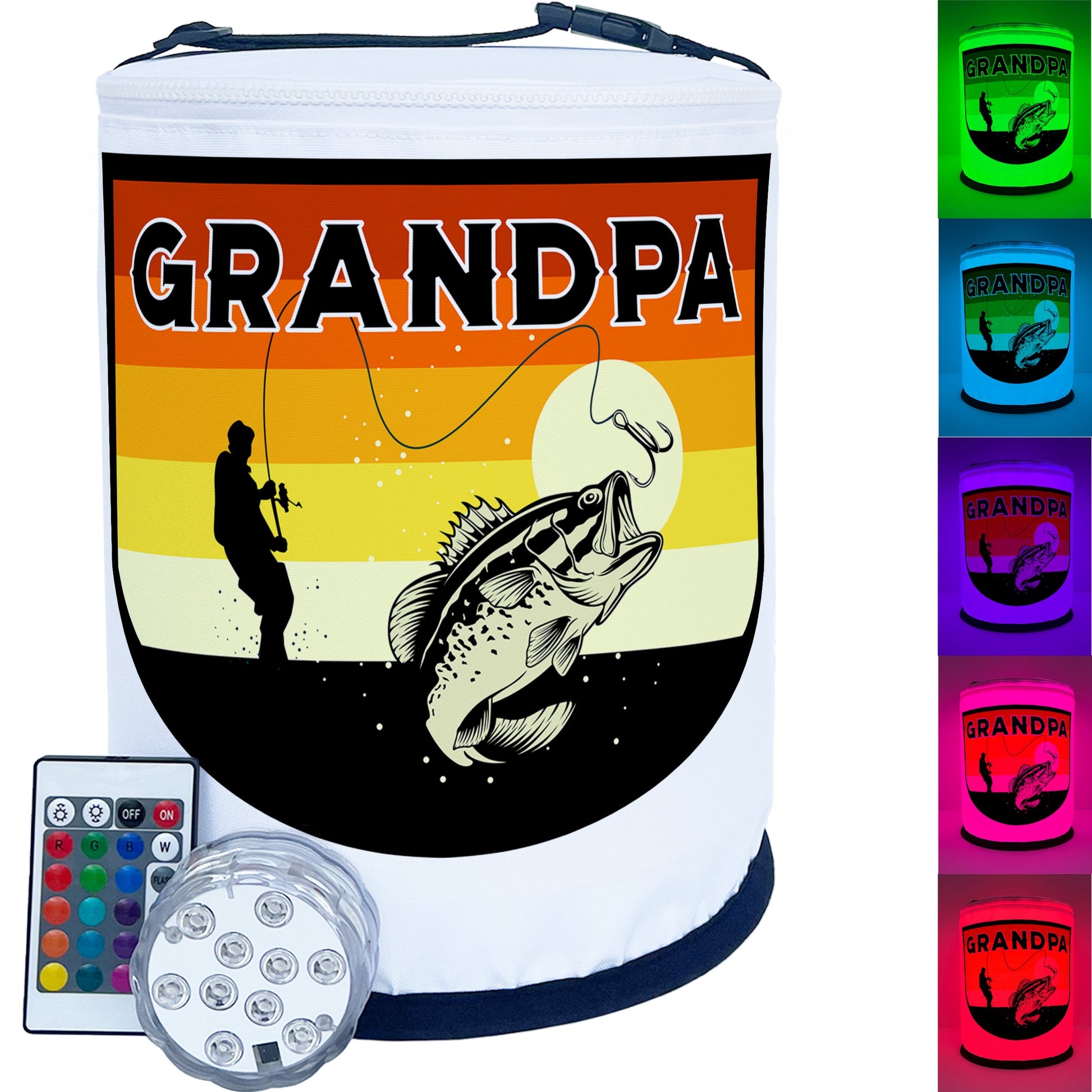 Fly Fisherman Color Changing LED Lantern
