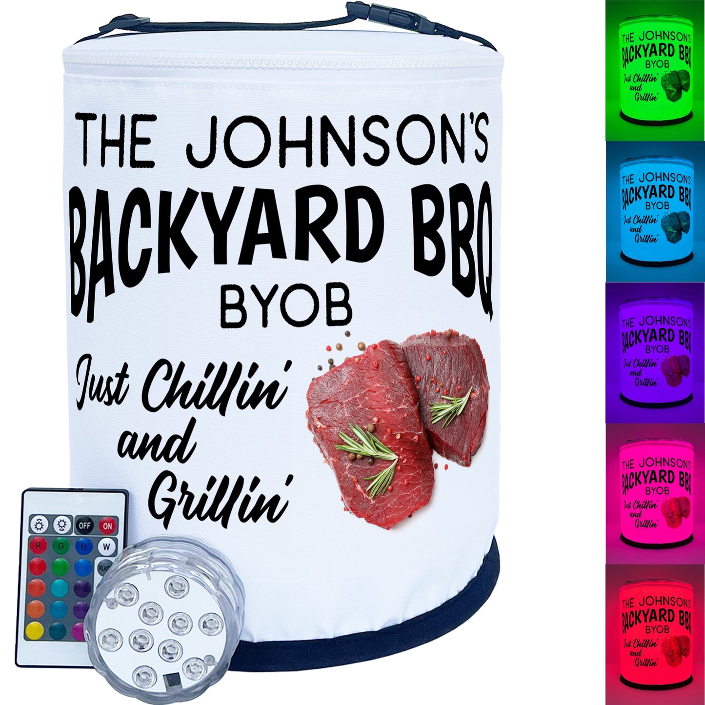 Backyard BBQ, Just Chillin' and Grillin' LED Party Light