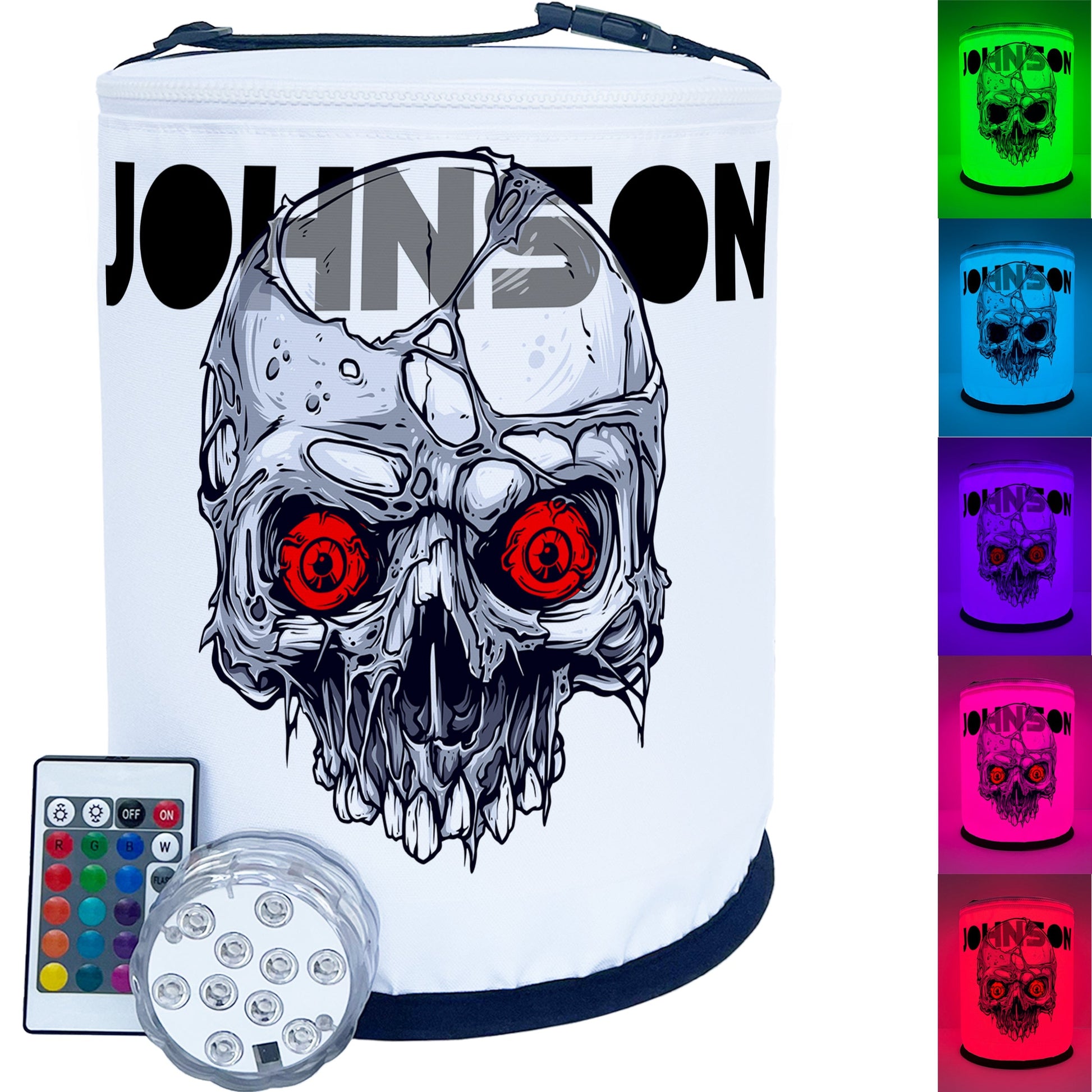 Flashing Eyes Mummy Skull LED Halloween Party Lantern