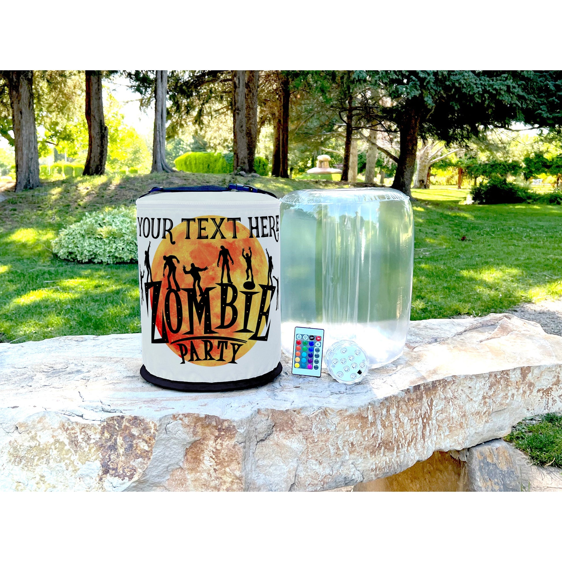 Zombie Party Color Changing LED Halloween Lantern