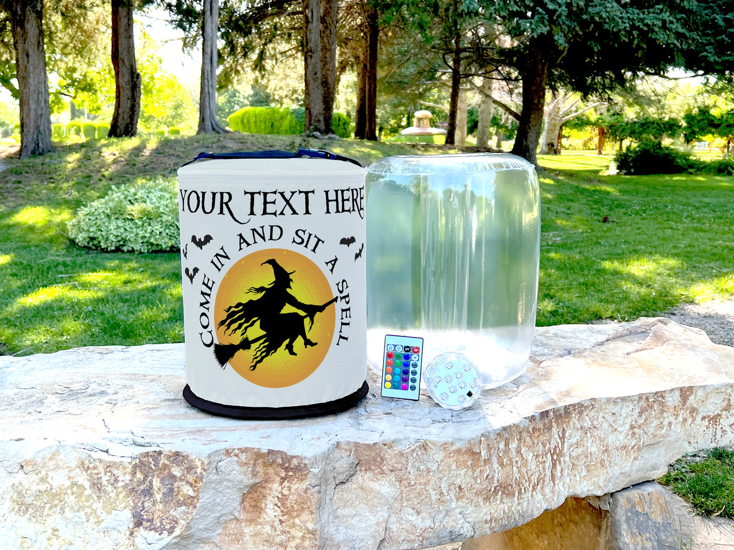 Come in and Sit a Spell, Witch Halloween LED Lantern