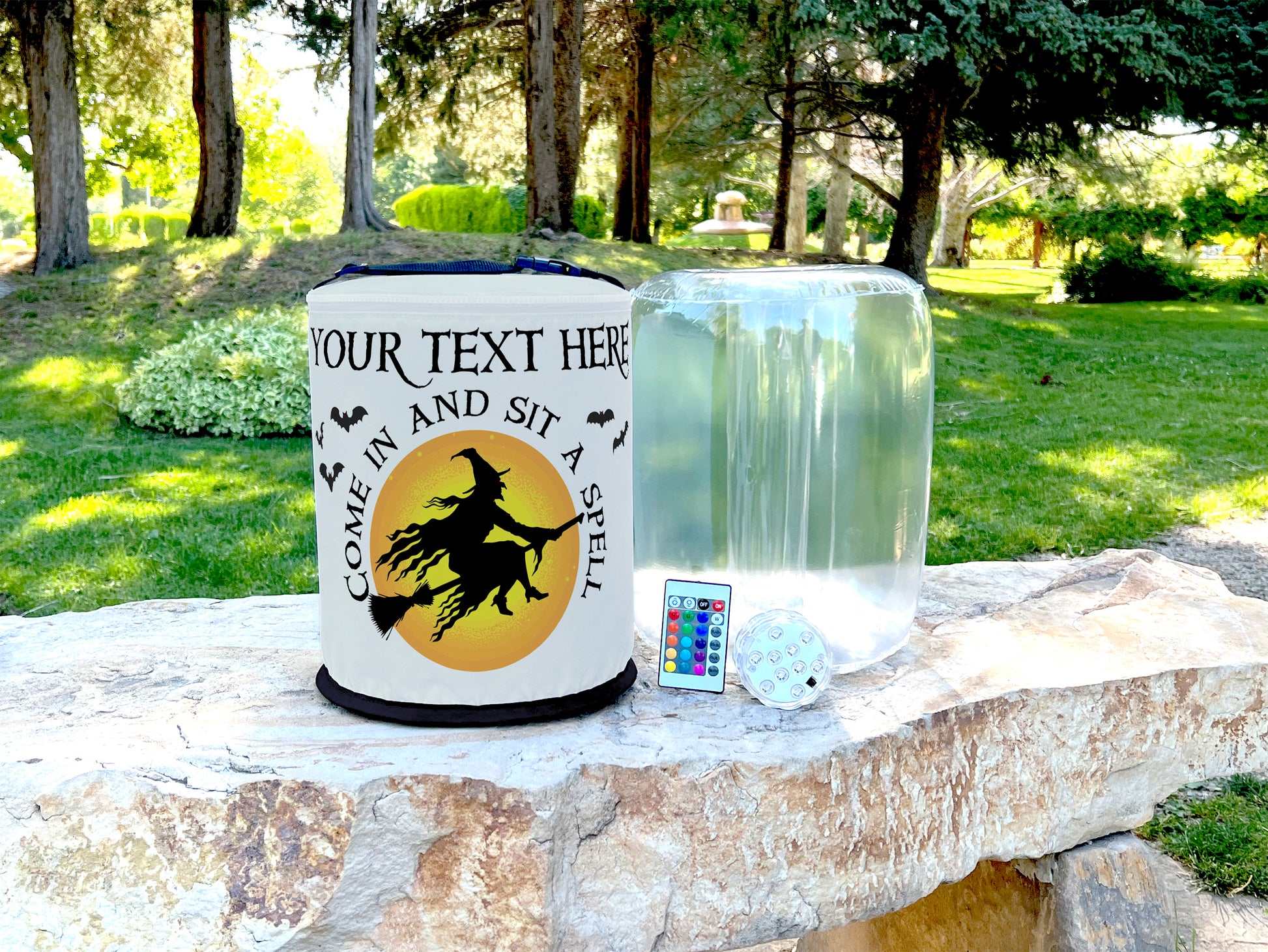 Come in and Sit a Spell, Witch Halloween LED Lantern