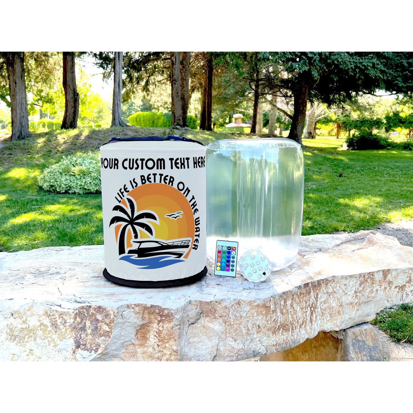 Life is Better on The Water LED Lantern