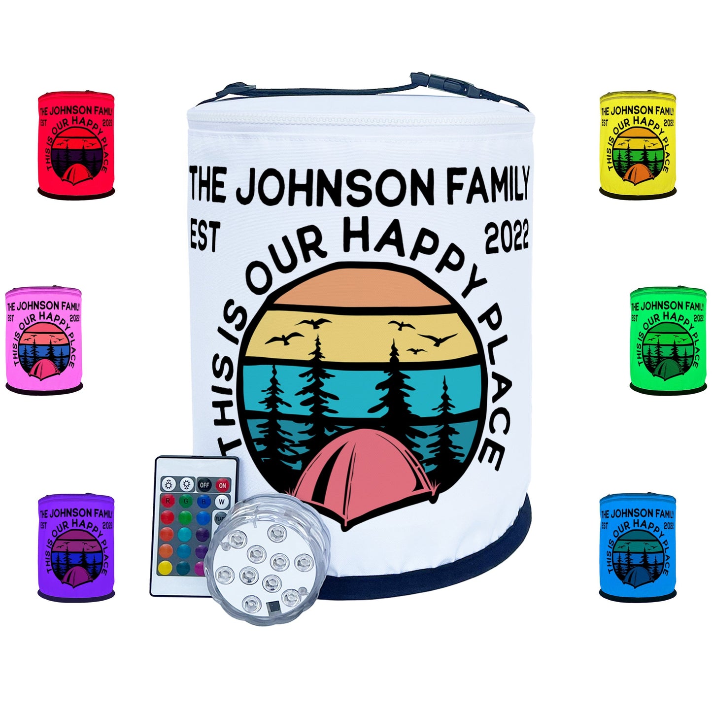 This is Our Happy Place, Tent Decoration LED Lantern