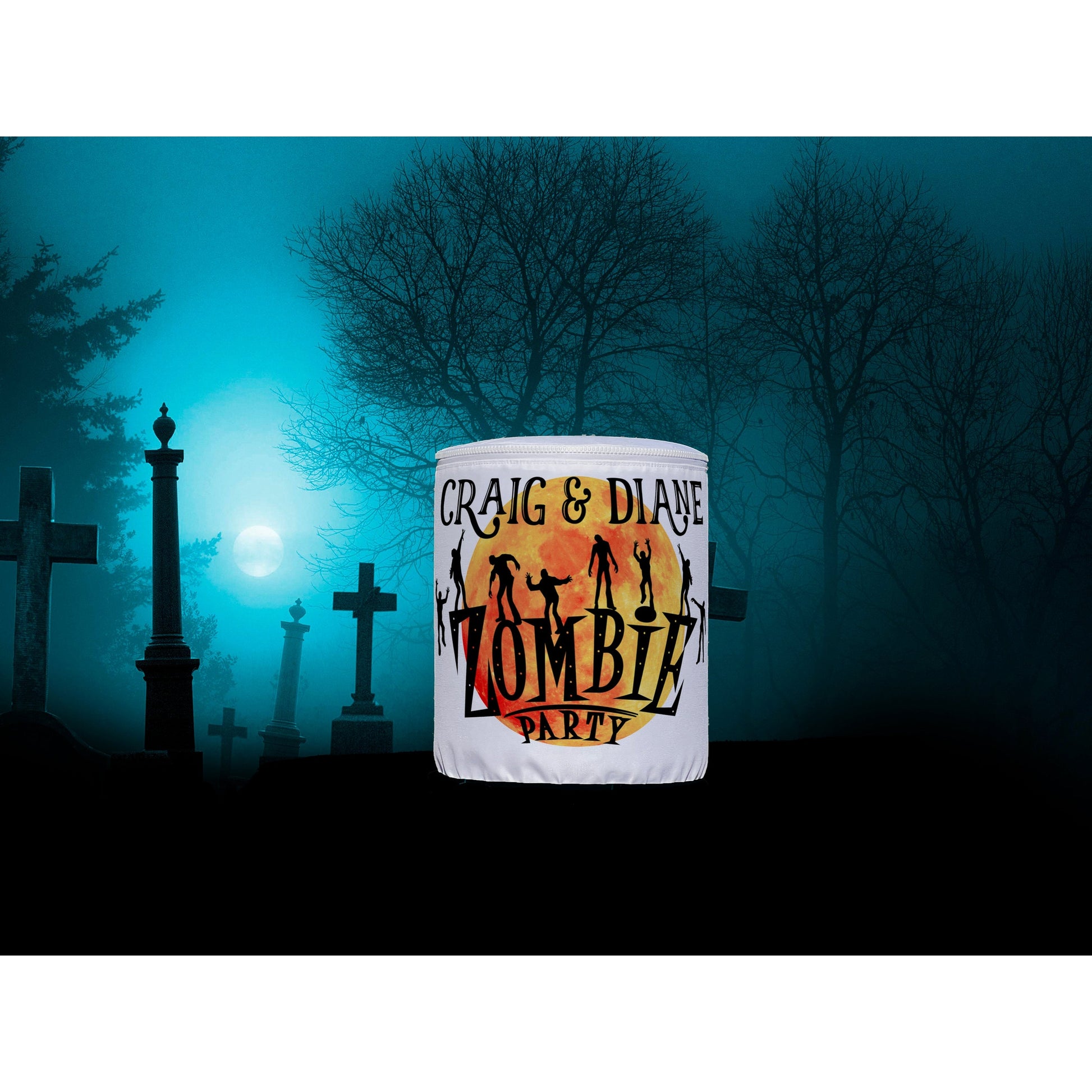 Zombie Party Color Changing LED Halloween Lantern