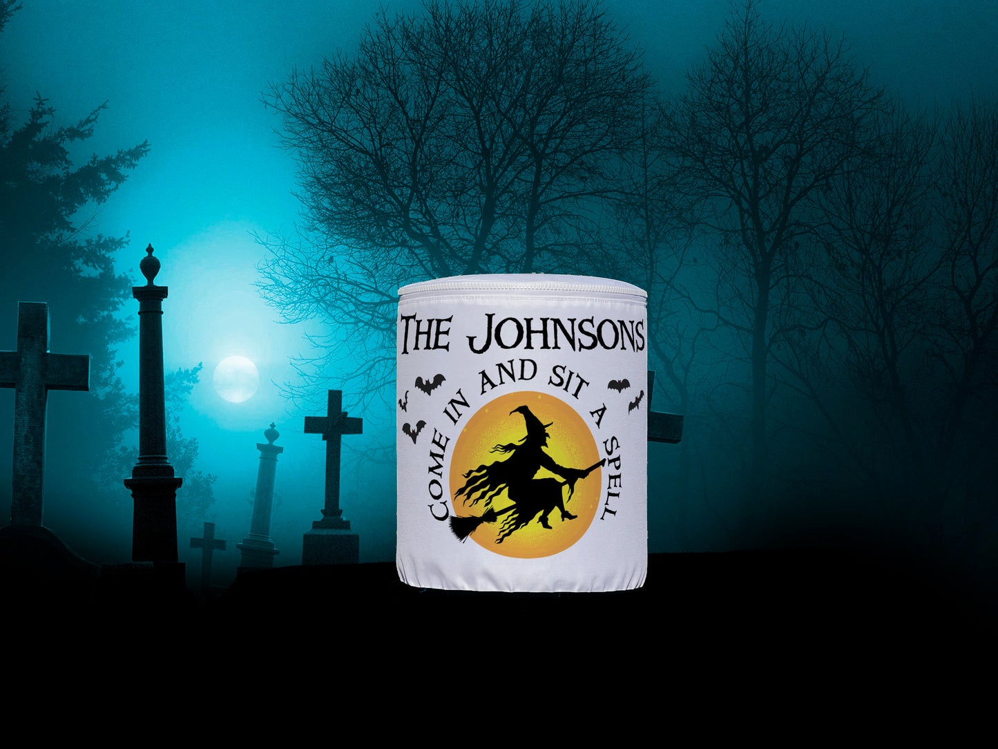 Come in and Sit a Spell, Witch Halloween LED Lantern