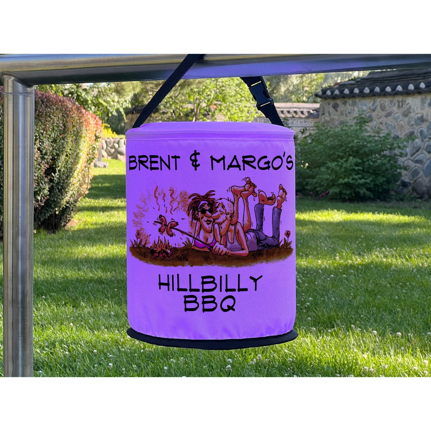 Hillbilly BBQ, Personalized Color Changing LED Party Lantern