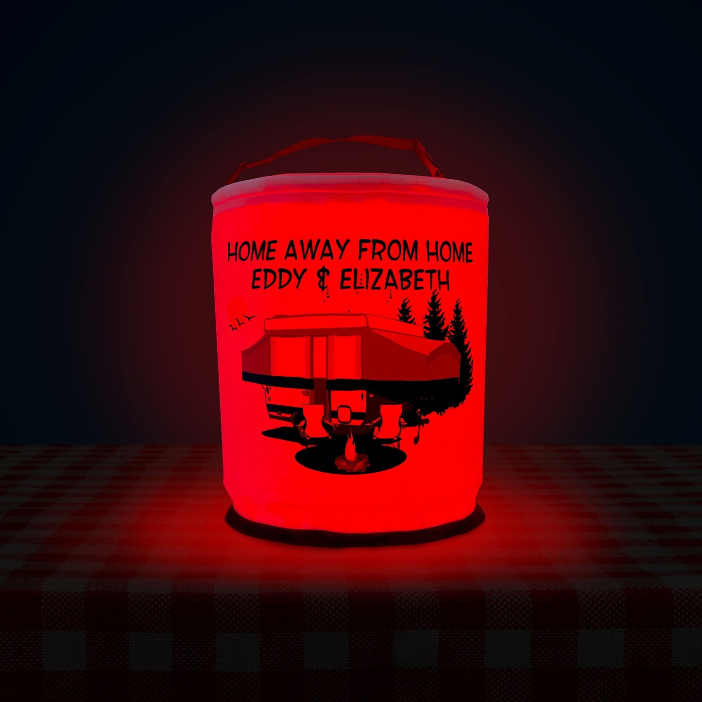 Home Away From Home, Pop-Up Tent Trailer LED Camping Lantern