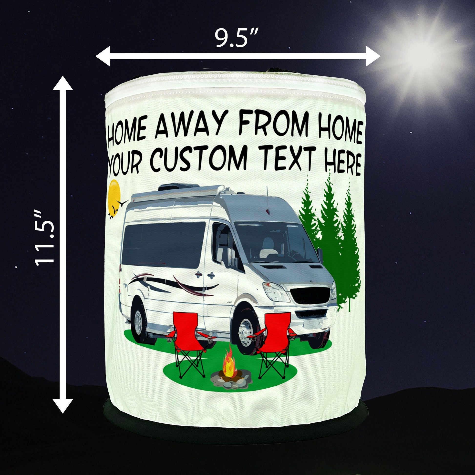 Home Away From Home Class B Motorhome LED Camping Light