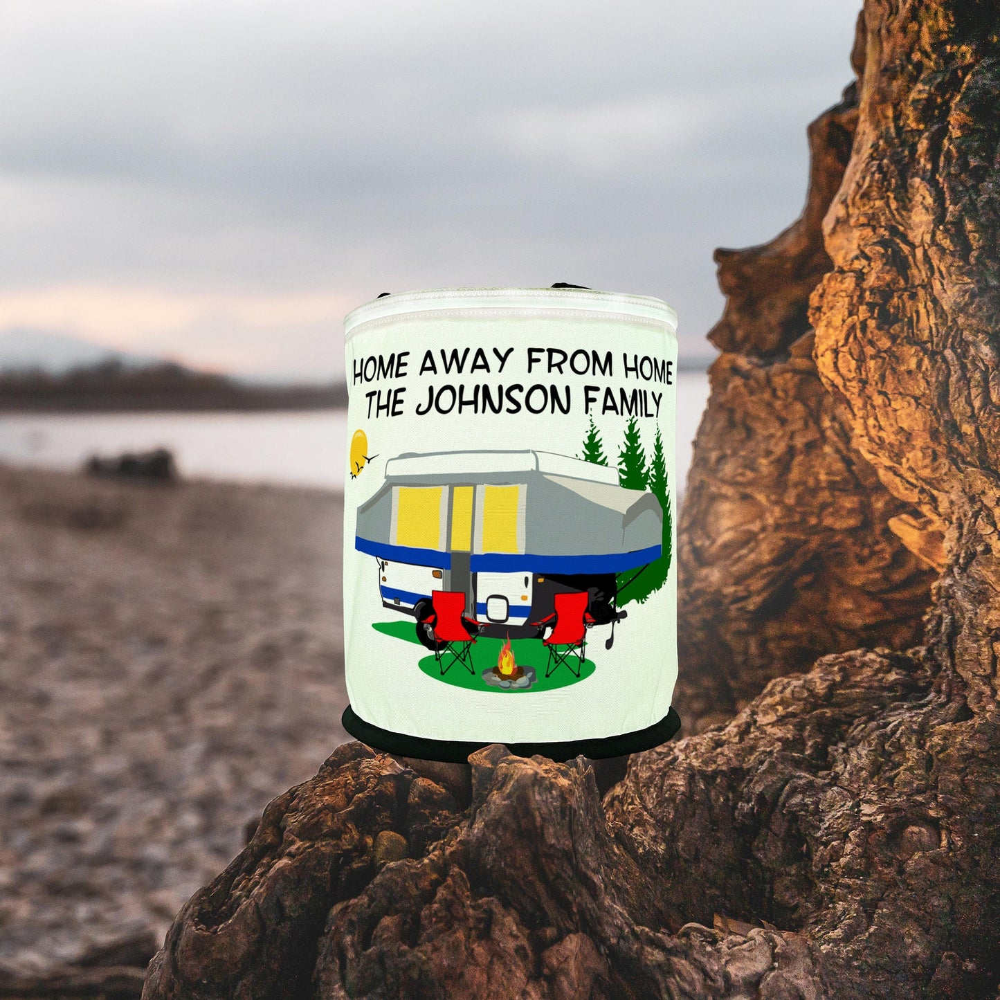 Home Away From Home, Pop-Up Tent Trailer LED Camping Lantern