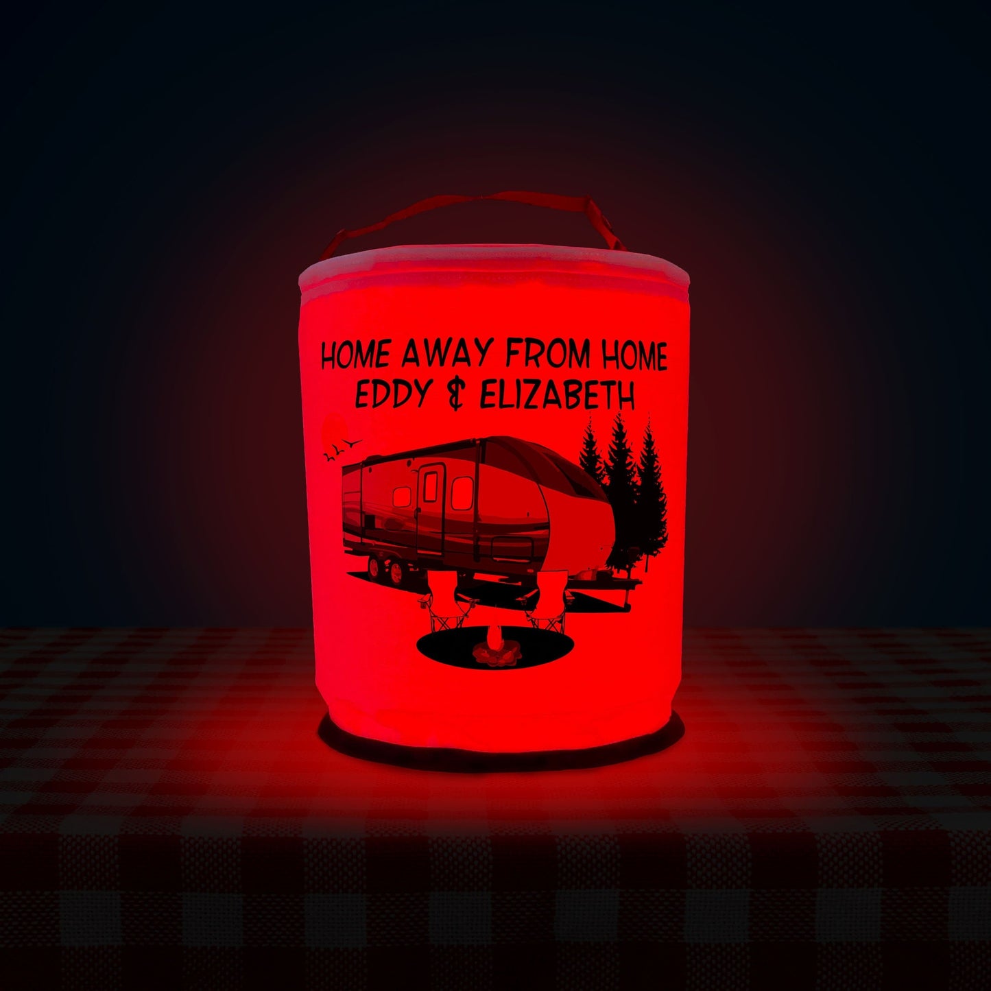Home Away From Home, Travel Trailer LED Camping Lantern