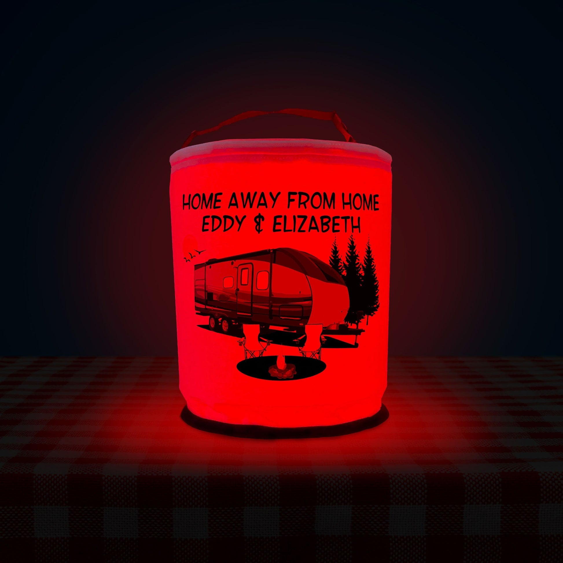 Home Away From Home, Travel Trailer LED Camping Lantern