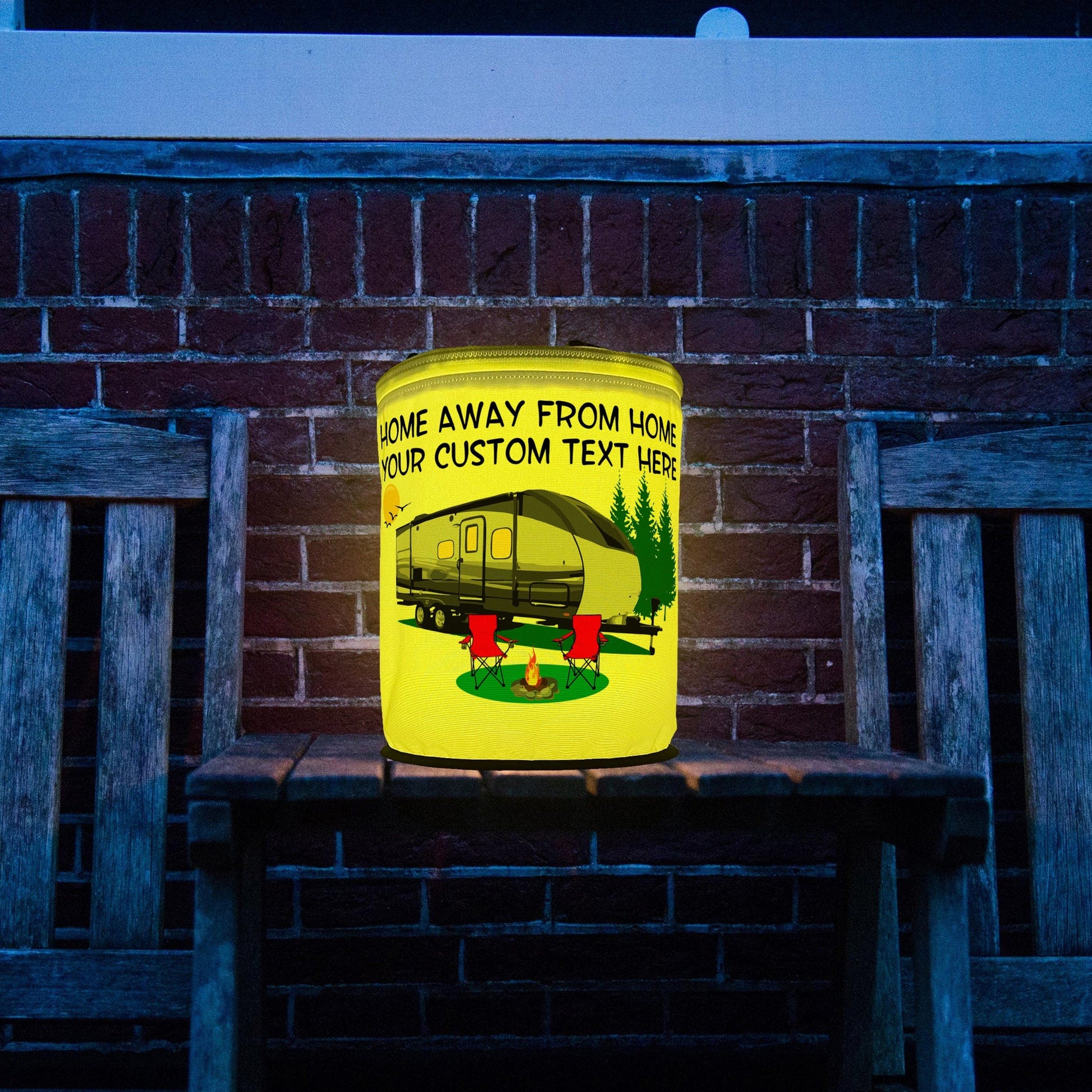 Home Away From Home, Travel Trailer LED Camping Lantern