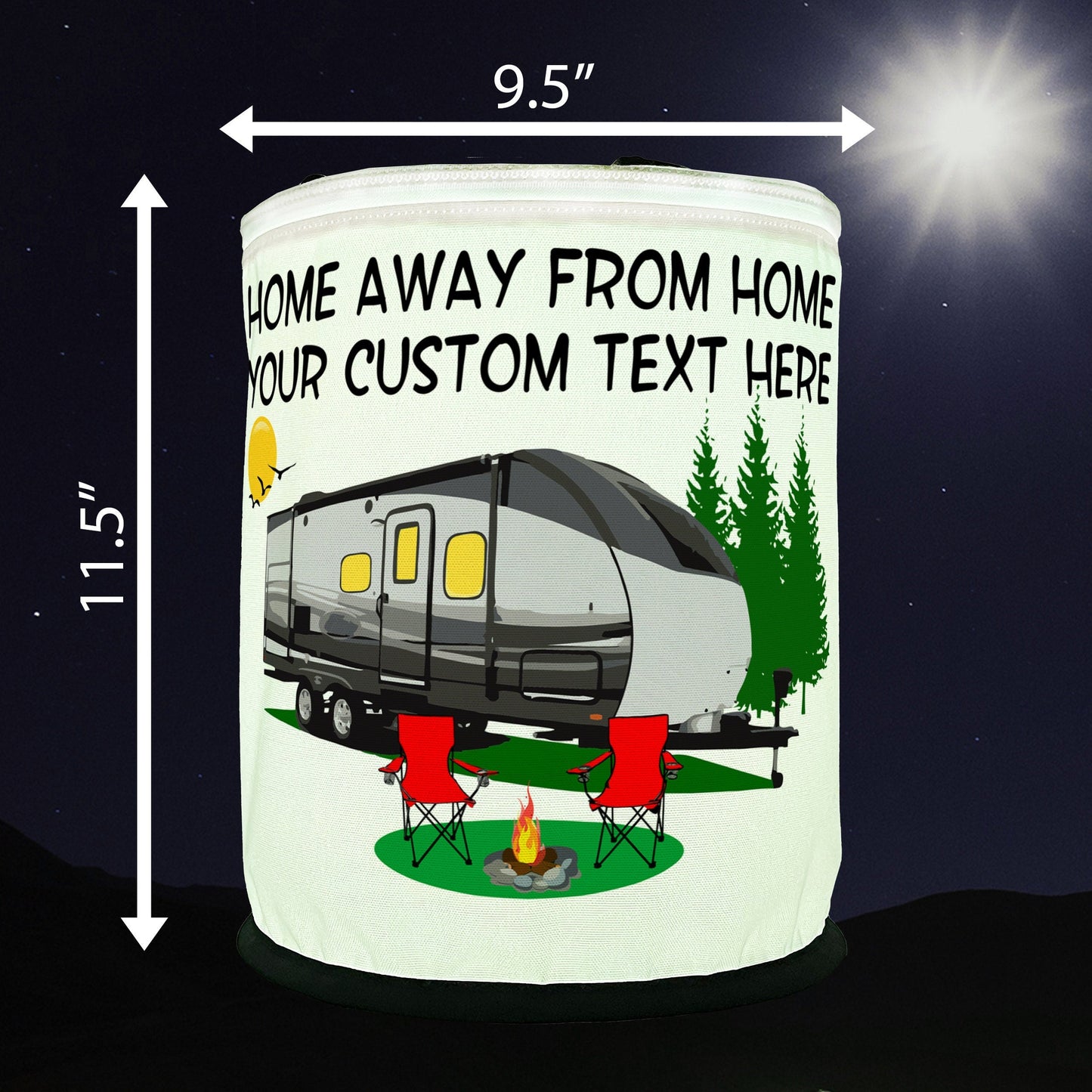 Home Away From Home, Travel Trailer LED Camping Lantern