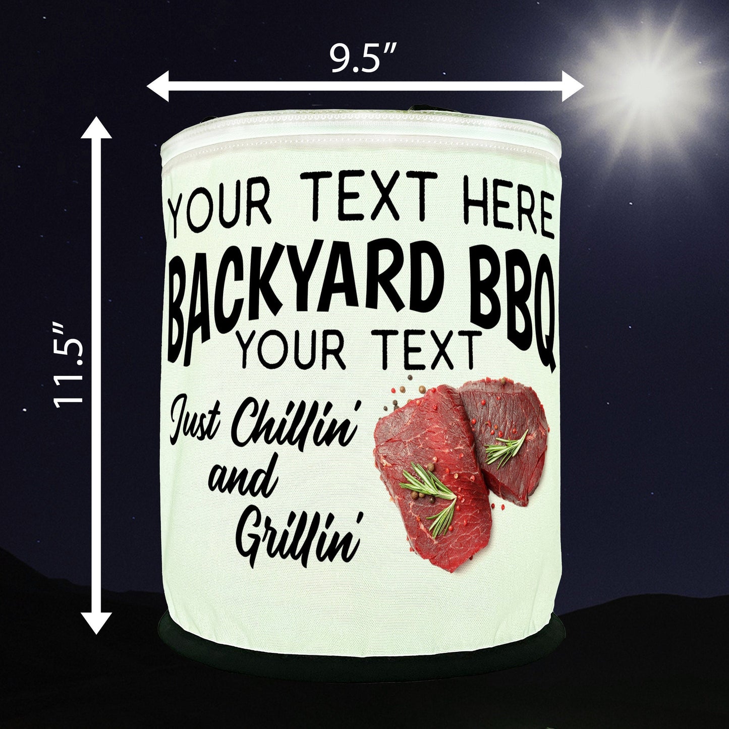 Backyard BBQ, Just Chillin' and Grillin' LED Party Light