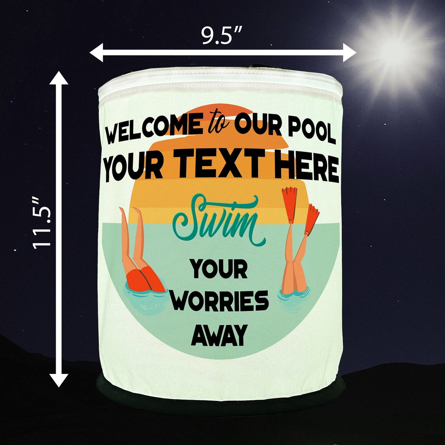 Welcome to our Pool Color Changing LED Lantern