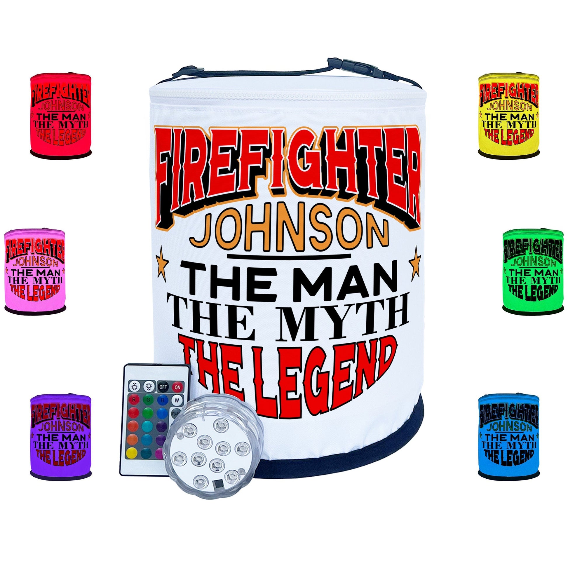 Firefighter The Man The Myth The Legend LED Lantern
