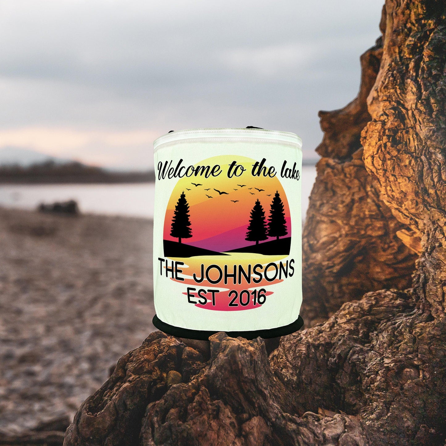 Welcome to the Lake Color Changing LED Lantern