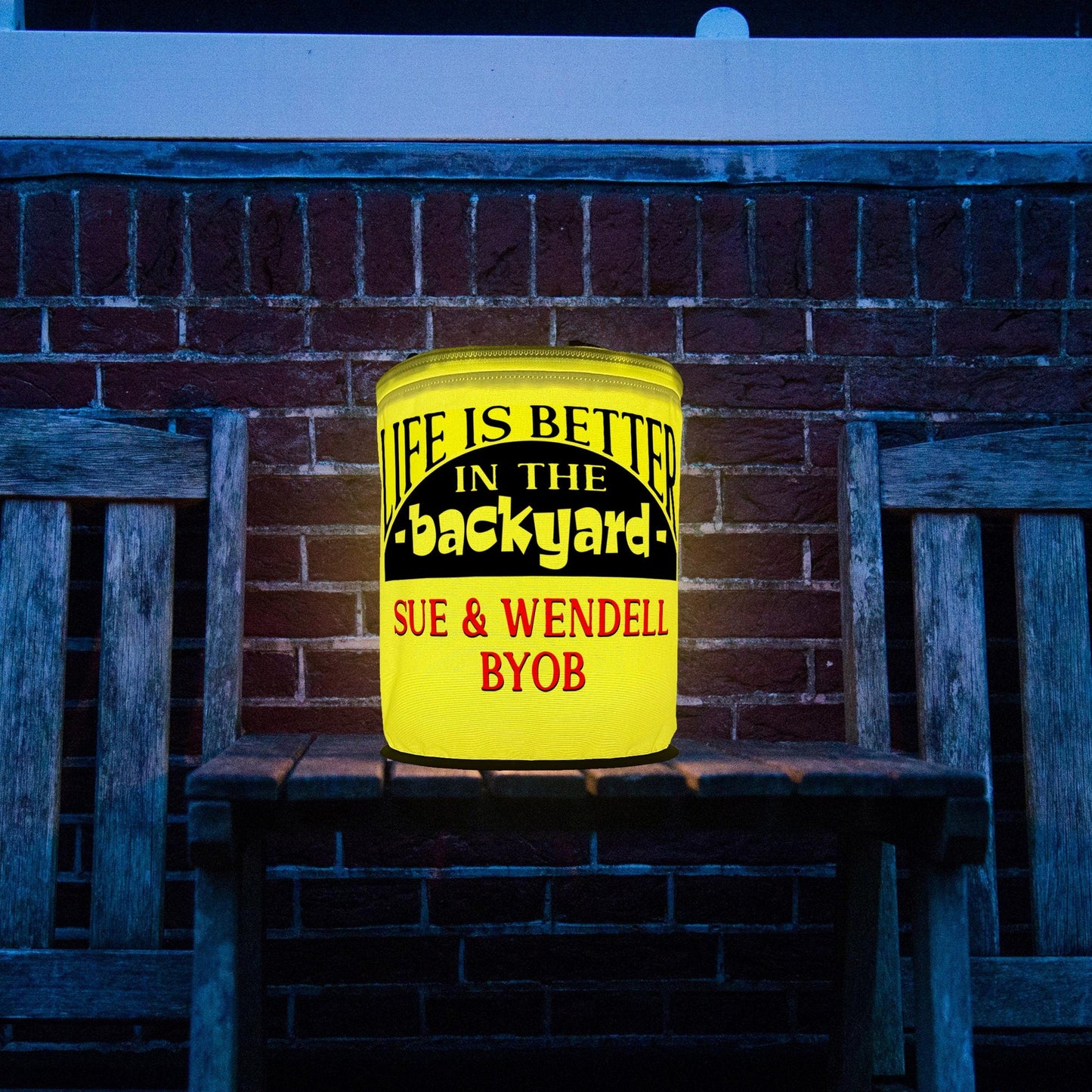 Life is Better in the Backyard LED Party Decoration