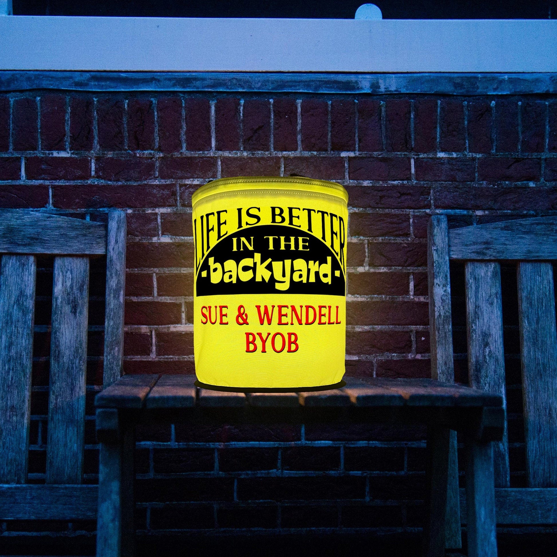 Life is Better in the Backyard LED Party Decoration