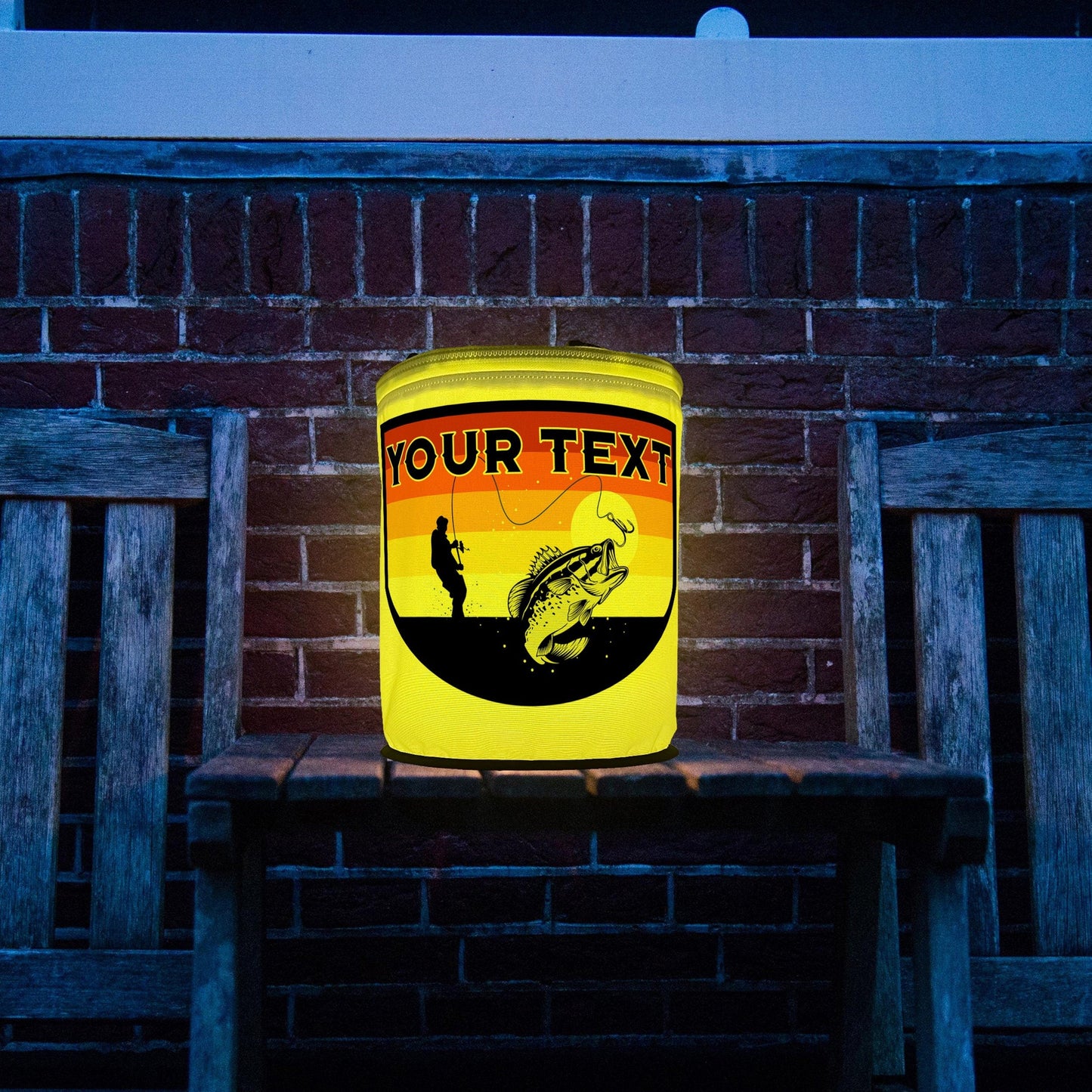 Fly Fisherman Color Changing LED Lantern