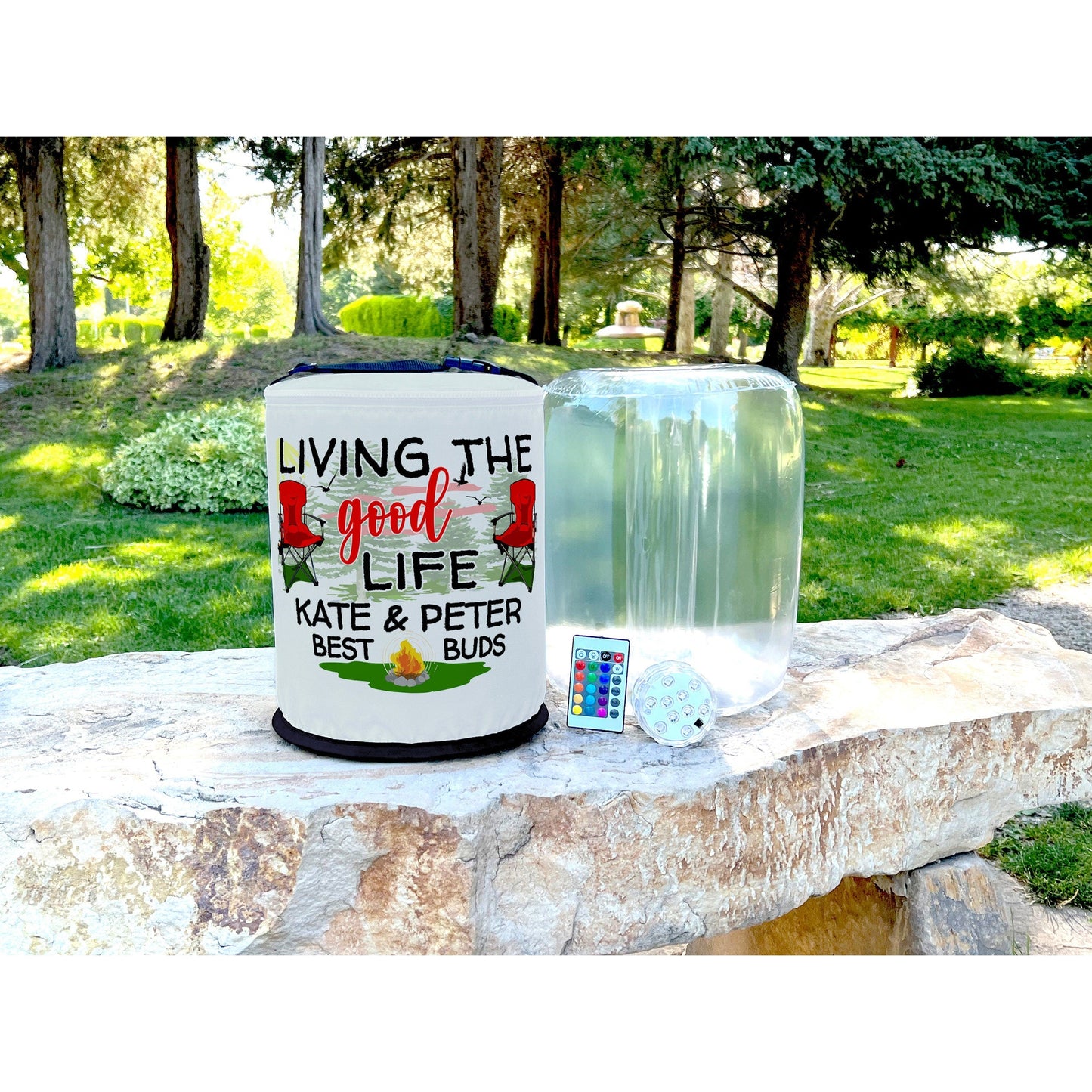 Living the Good Life Personalized Color Changing LED Party Lantern