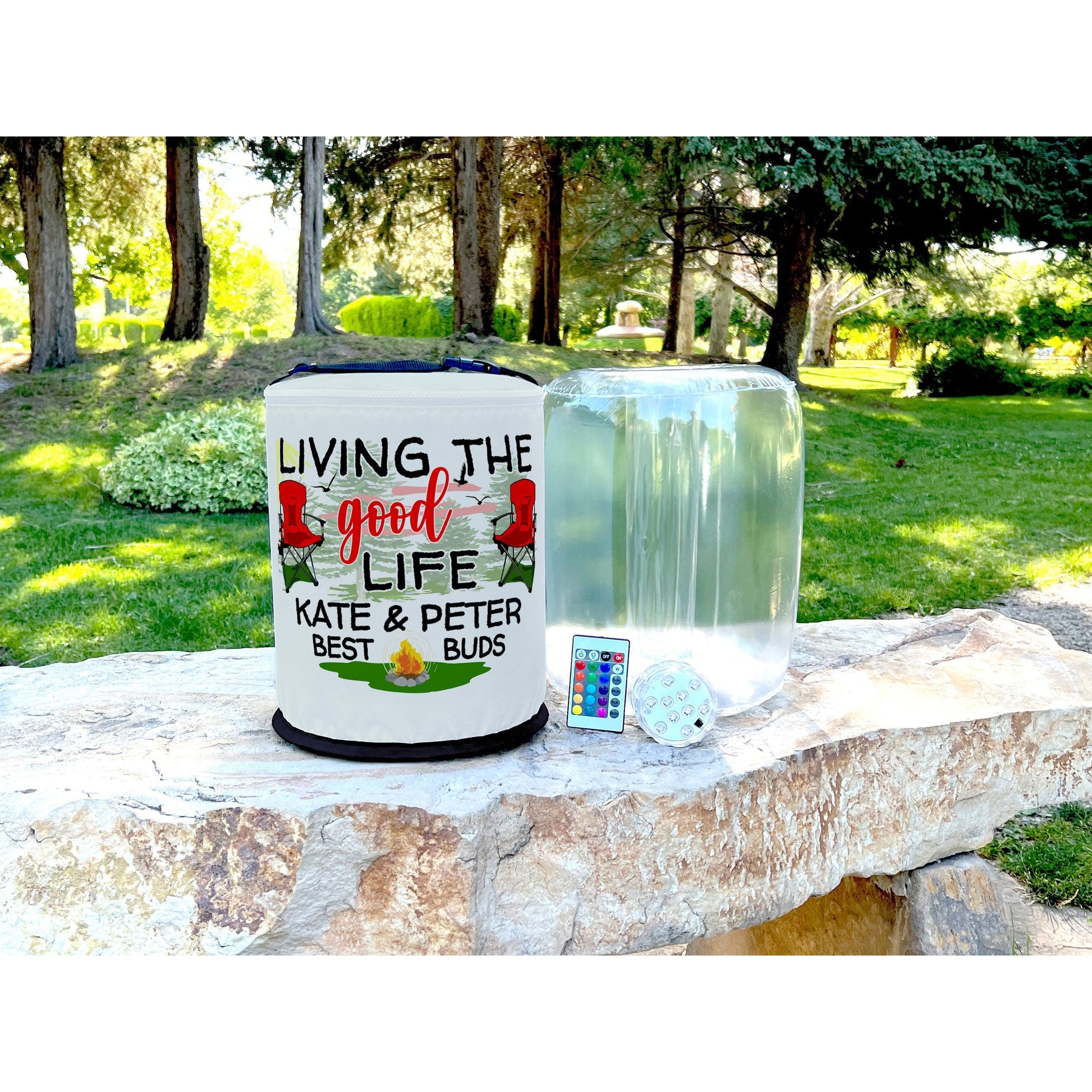 Living the Good Life Personalized Color Changing LED Party Lantern