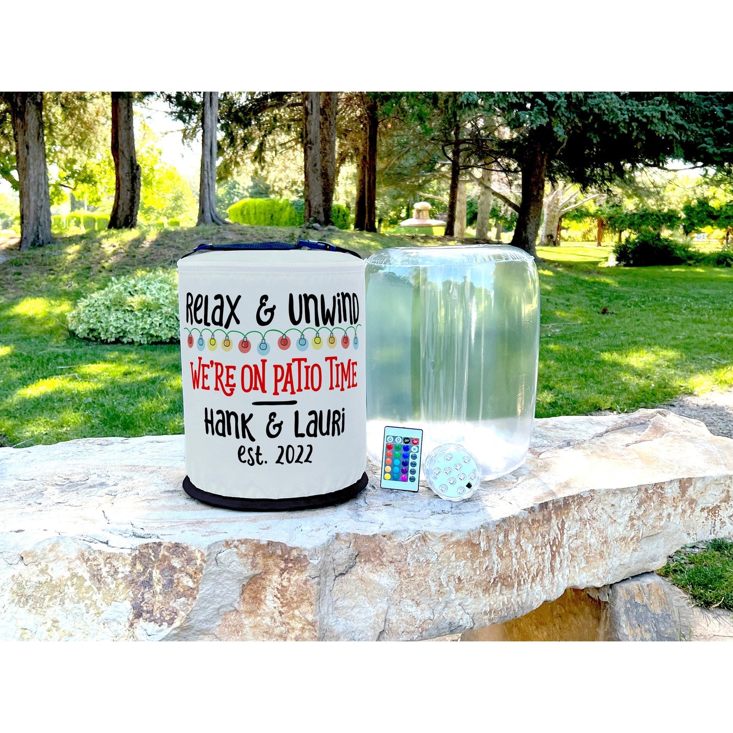 Relax & Unwind We're on Patio Time LED Party Decoration