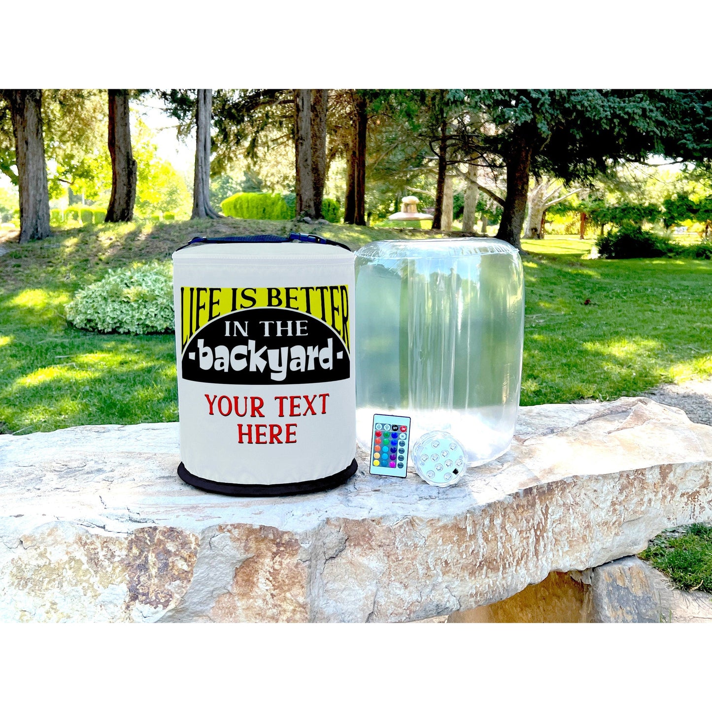 Life is Better in the Backyard LED Party Decoration