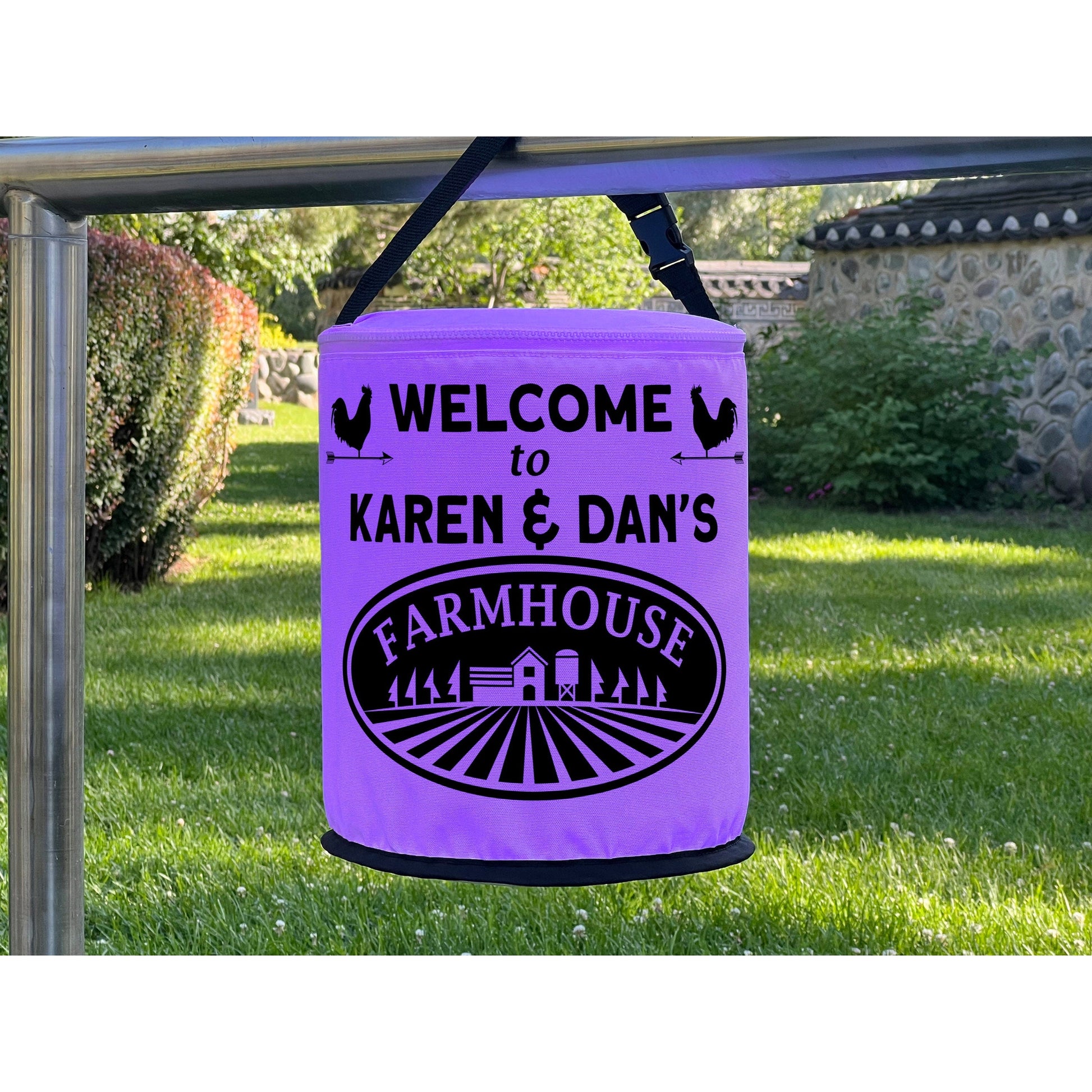 Welcome to the Family Farmhouse LED Lantern