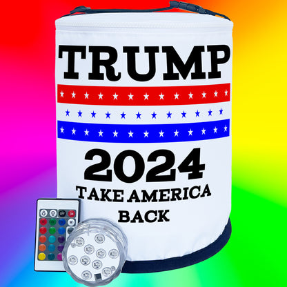 Trump 2024 Take America Back LED Color Changing Party Light