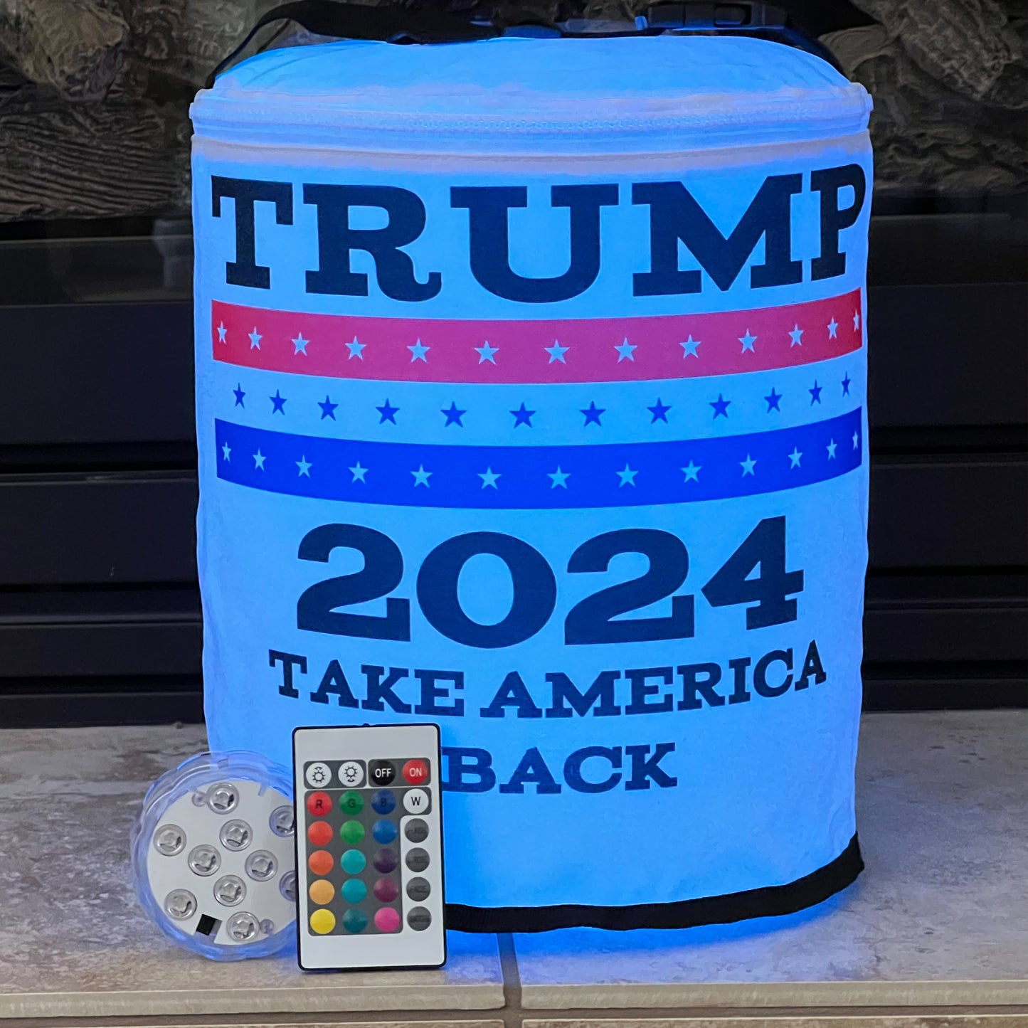 Trump 2024 Take America Back LED Color Changing Party Light