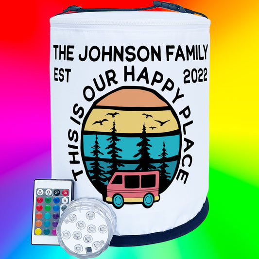 This is Our Happy Place, Class B Motorhome LED Lantern