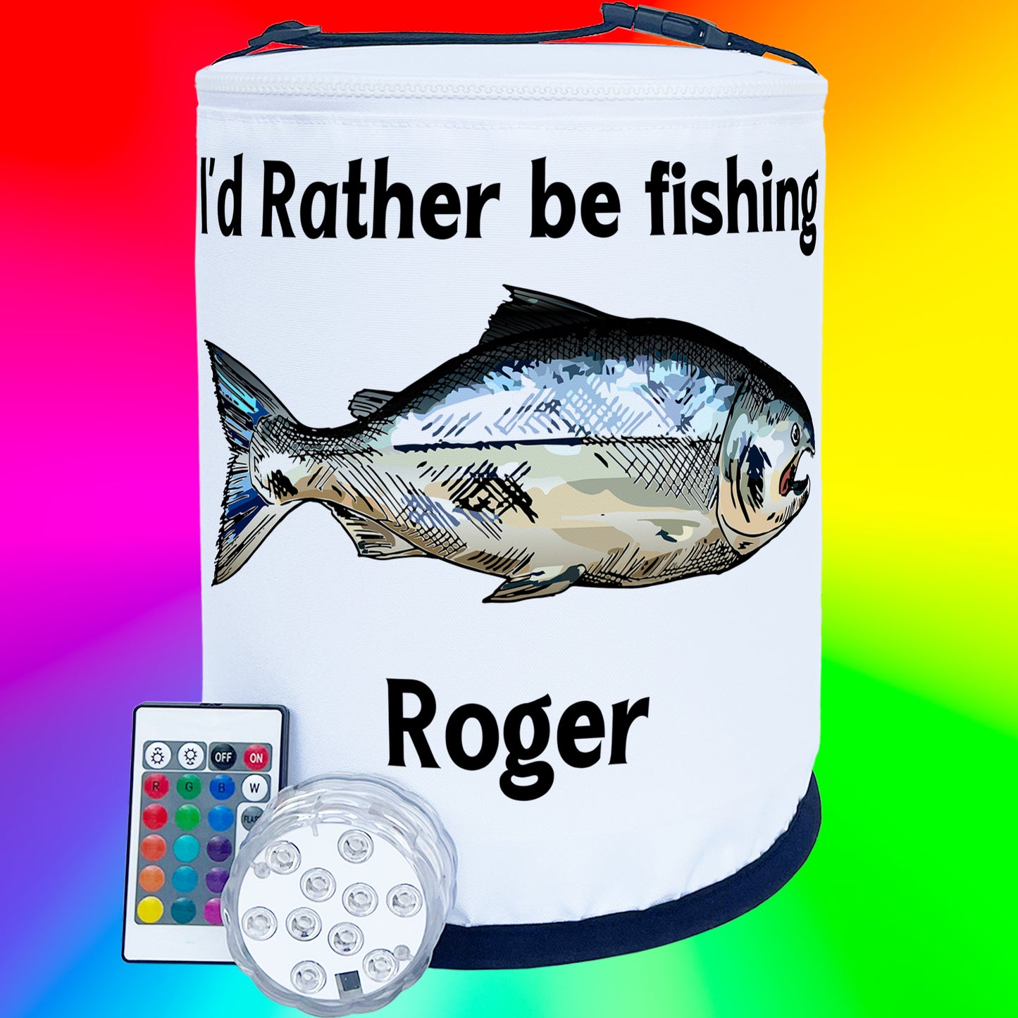 Kokanee Salmon Fishing LED Color Changing Lantern