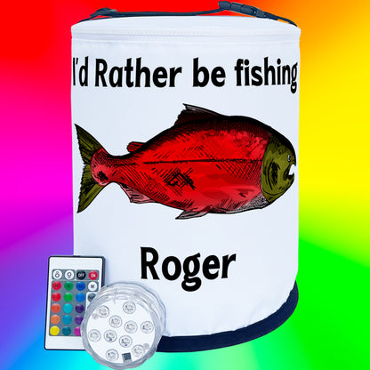 Kokanee Salmon Fishing LED Color Changing Lantern