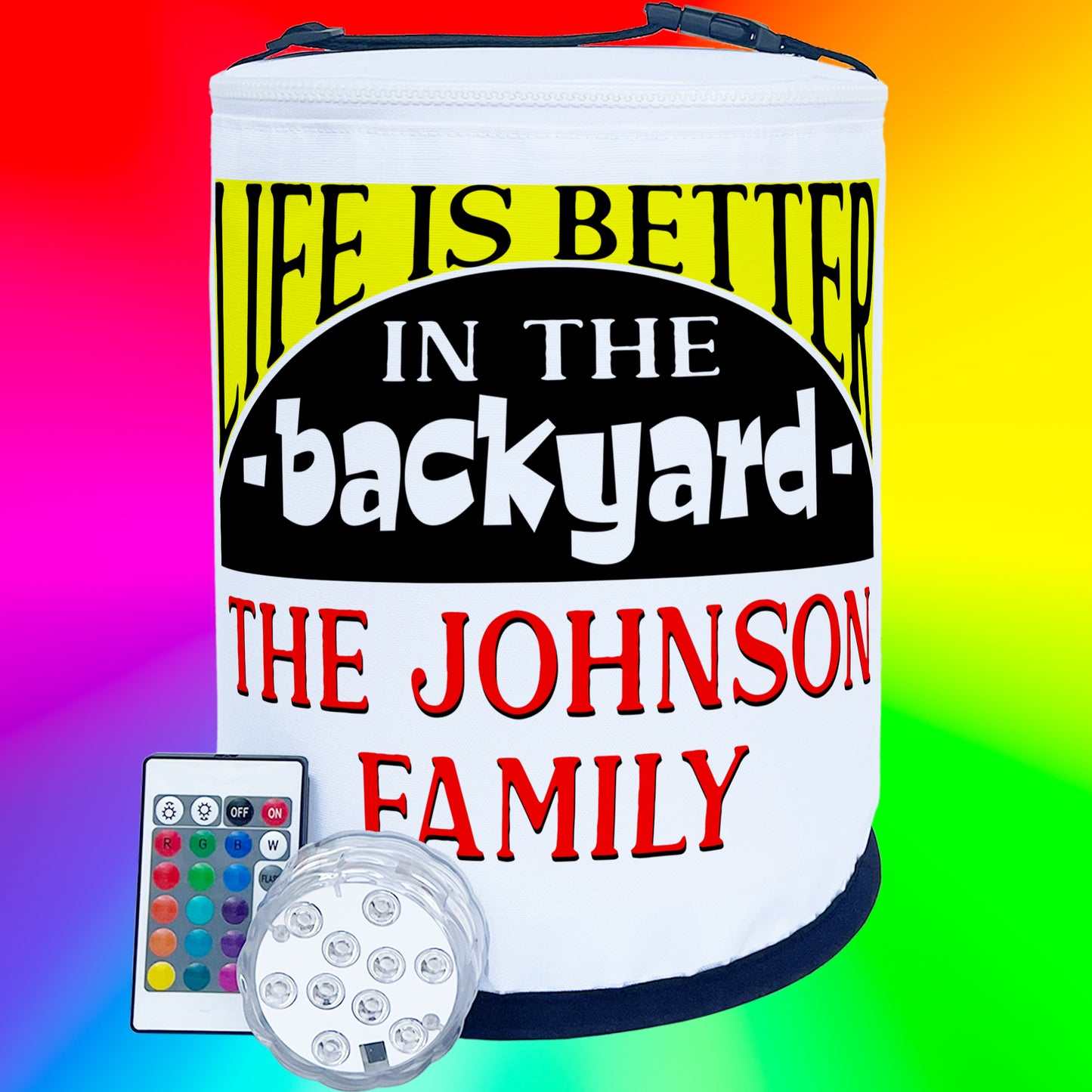 Life is Better in the Backyard LED Party Decoration