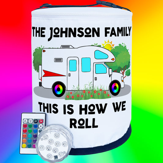 This is How We Roll, Class C Motorhome LED Decoration