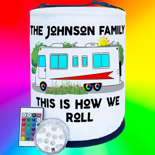 This is How We Roll, Class A Motorhome LED Decoration