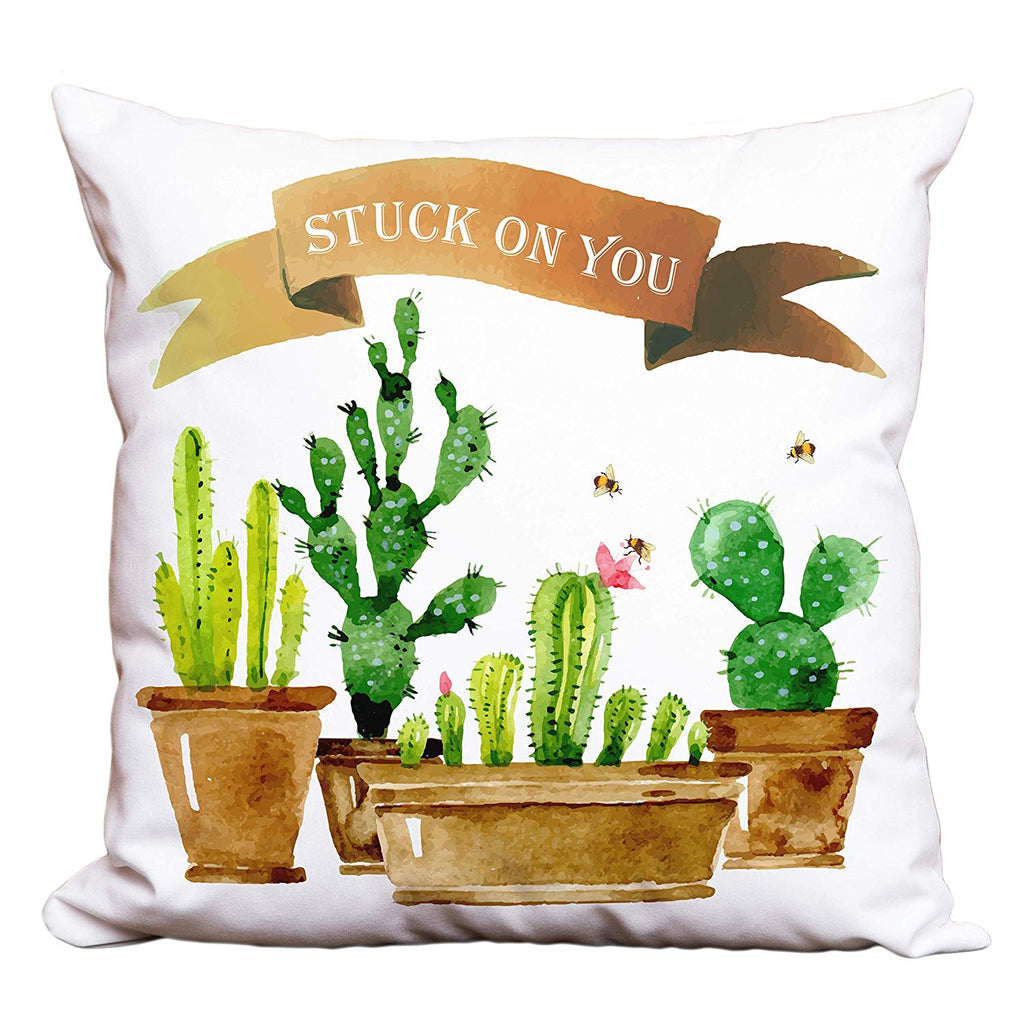 Cactus Personalized Decorative Pillow