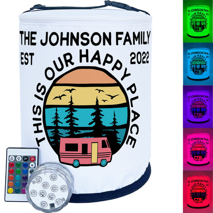 This is Our Happy Place, Class A Motorhome LED Lantern